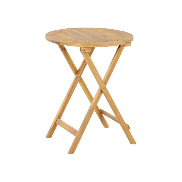 ΣΕΤ BISTRO 3 ΤΕΜ ΞΥΛΟ ΑΚΑΚΙΑΣ Fylliana FL921 ΚΑΡΥΔΙ ΣΚΕΛΕΤΟΣ 60x60x75εκ 0020-224-041