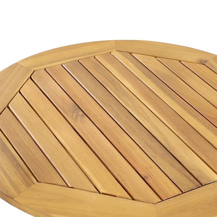 ΣΕΤ BISTRO 3 ΤΕΜ ΞΥΛΟ ΑΚΑΚΙΑΣ Fylliana FL921 ΚΑΡΥΔΙ ΣΚΕΛΕΤΟΣ 60x60x75εκ 0020-224-041