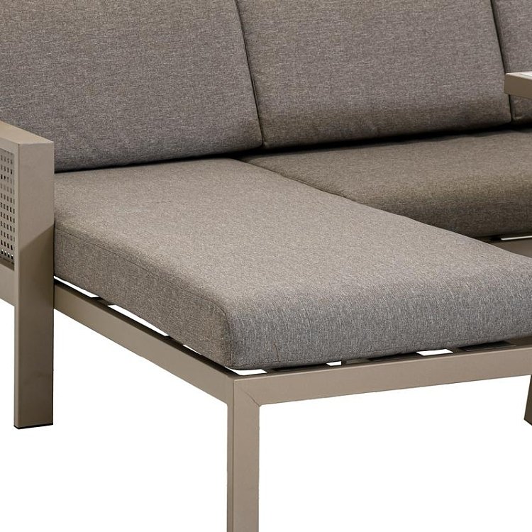 ΣΕΤ ΚΗΠΟΥ 4 ΤΕΜΑΧΙΩΝ Fylliana Iowa ΜΠΕΖ ΧΡΩΜΑ 220x165x75εκ 378-124-042