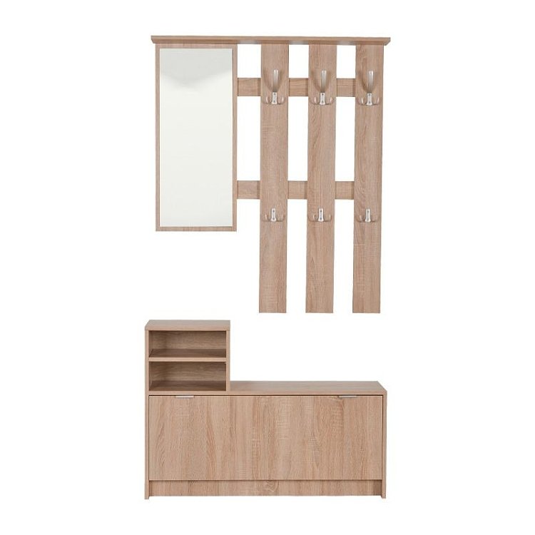 ΣΤΑΝΤ ΓΙΑ ΧΩΛ RAVENNA SONOMA ΧΡΩΜΑ 100x29x192εκ 11008737