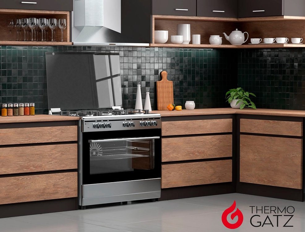 THERMOGATZ TGS 7000 IX Κουζίνα Υγραερίου 90cm Inox