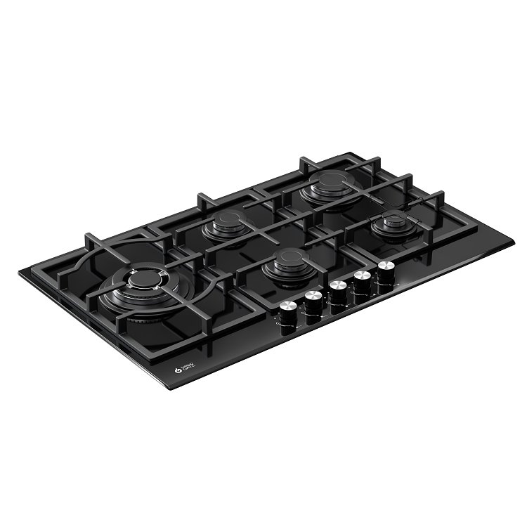 THERMOGATZ TGS 9490 GL Εστία Υγραερίου 90cm Μαύρη 04.405.127
