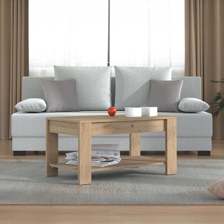 ΤΡΑΠΕΖΑΚΙ ΣΑΛΟΝΙΟΥ CLENT ARTISAN OAK ΧΡΩΜΑ 90x50x45εκ 11014101