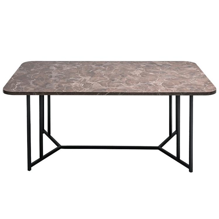 ΤΡΑΠΕΖΑΚΙ ΣΑΛΟΝΙΟΥ Fylliana Diamond GREY MARBLE 115x68x45εκ 835-122-173