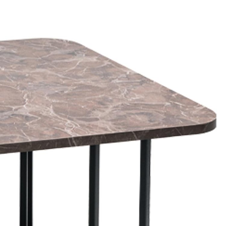 ΤΡΑΠΕΖΑΚΙ ΣΑΛΟΝΙΟΥ Fylliana Diamond GREY MARBLE 115x68x45εκ 835-122-173