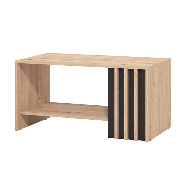 ΤΡΑΠΕΖΑΚΙ ΣΑΛΟΝΙΟΥ LAVAL ARTISAN ΟΑΚ/ΜΑΥΡΟ 90x50x46εκ 11014525