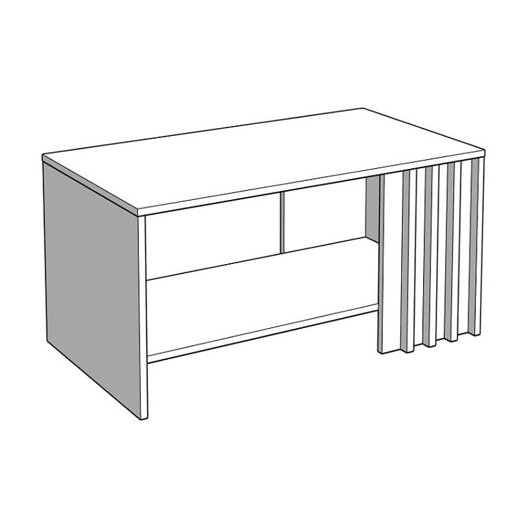 ΤΡΑΠΕΖΑΚΙ ΣΑΛΟΝΙΟΥ LAVAL ARTISAN ΟΑΚ/ΜΑΥΡΟ 90x50x46εκ 11014525