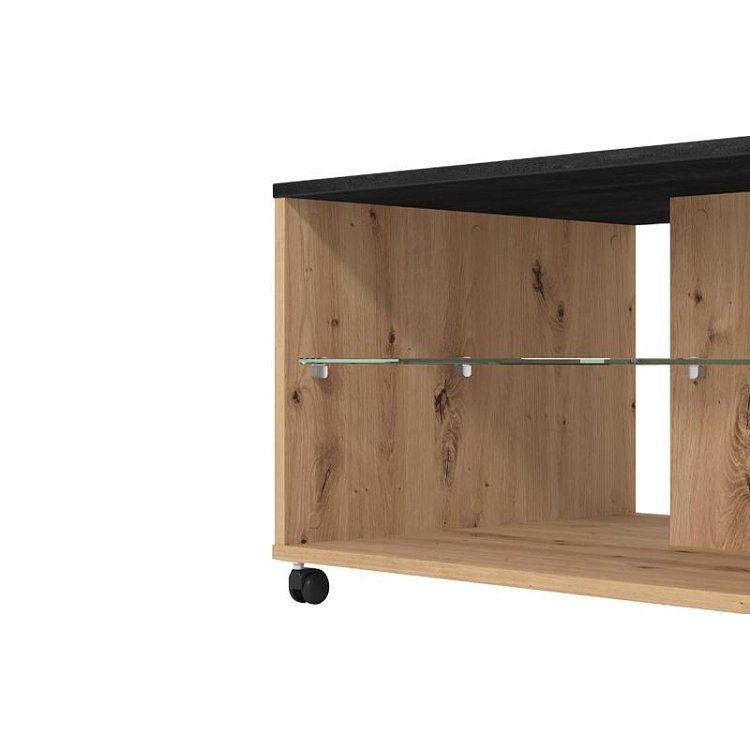ΤΡΑΠΕΖΑΚΙ ΣΑΛΟΝΙΟΥ NORTE ARTISAN OAK-CARBON 101x60x45εκ 11011188