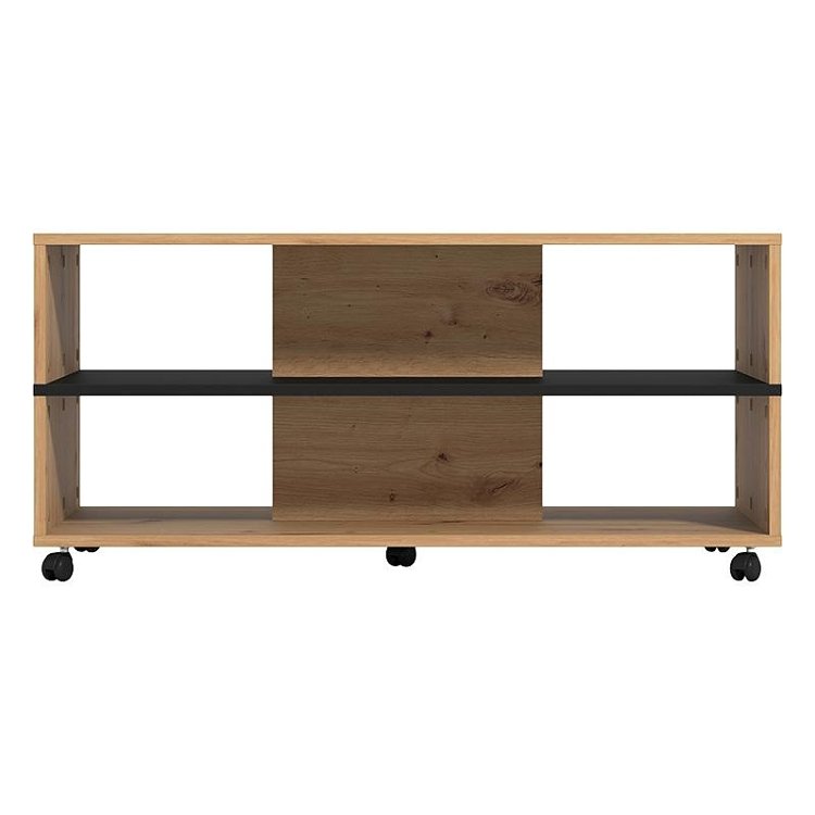ΤΡΑΠΕΖΑΚΙ ΣΑΛΟΝΙΟΥ SAVIO ARTISAN-ΜΑΥΡΟ 101x55x48εκ 11013079