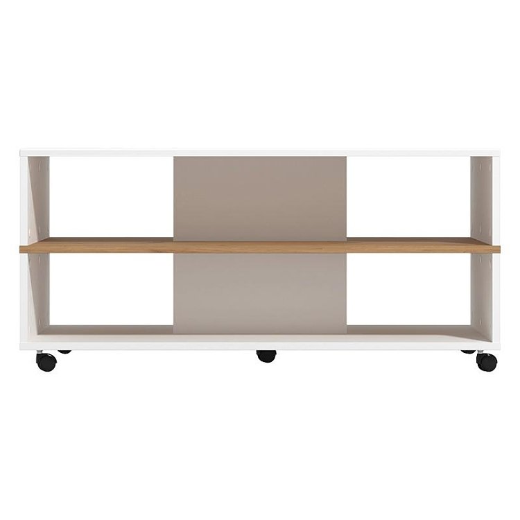 ΤΡΑΠΕΖΑΚΙ ΣΑΛΟΝΙΟΥ SAVIO ΛΕΥΚΟ-ARTISAN-ΛΕΥΚΟ HIGH GLOSS 101x55x48εκ 11013078