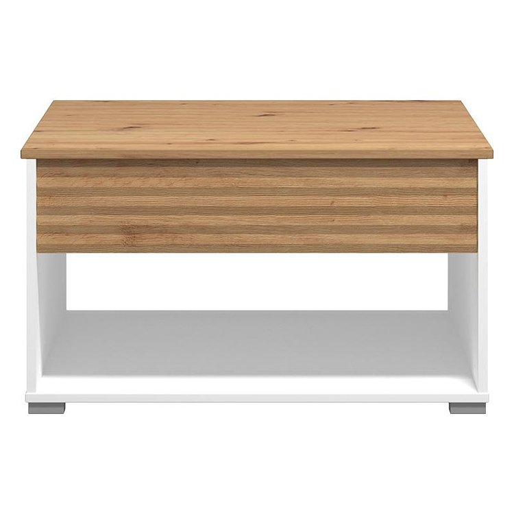 ΤΡΑΠΕΖΑΚΙ ΣΑΛΟΝΙΟΥ TARANTO ΛΕΥΚΟ-ARTISAN 80x80x45εκ 11013076