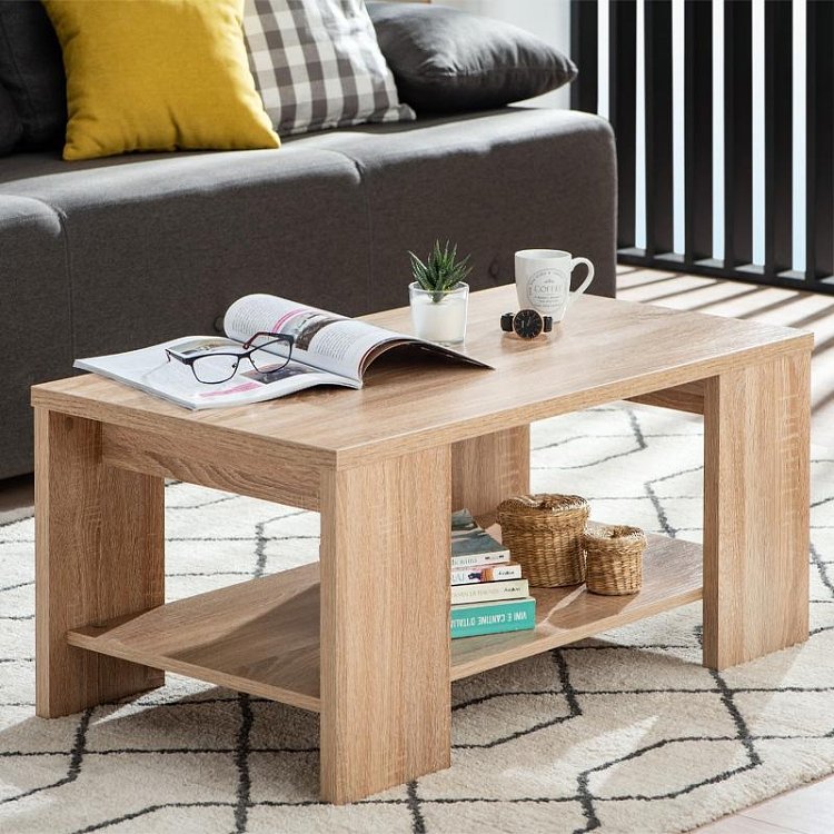 ΤΡΑΠΕΖΑΚΙ ΣΑΛΟΝΙΟΥ UNION SONOMA OAK 90x50x41εκ 11008620