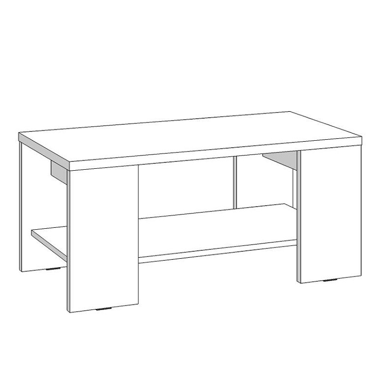 ΤΡΑΠΕΖΑΚΙ ΣΑΛΟΝΙΟΥ UNION SONOMA OAK 90x50x41εκ 11008620