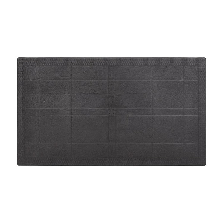 ΤΡΑΠΕΖΙ ΕΞΟΧΗΣ Fylliana Baltic ΚΑΦΕ ΧΡΩΜΑ 120x70x75εκ 875-225-065