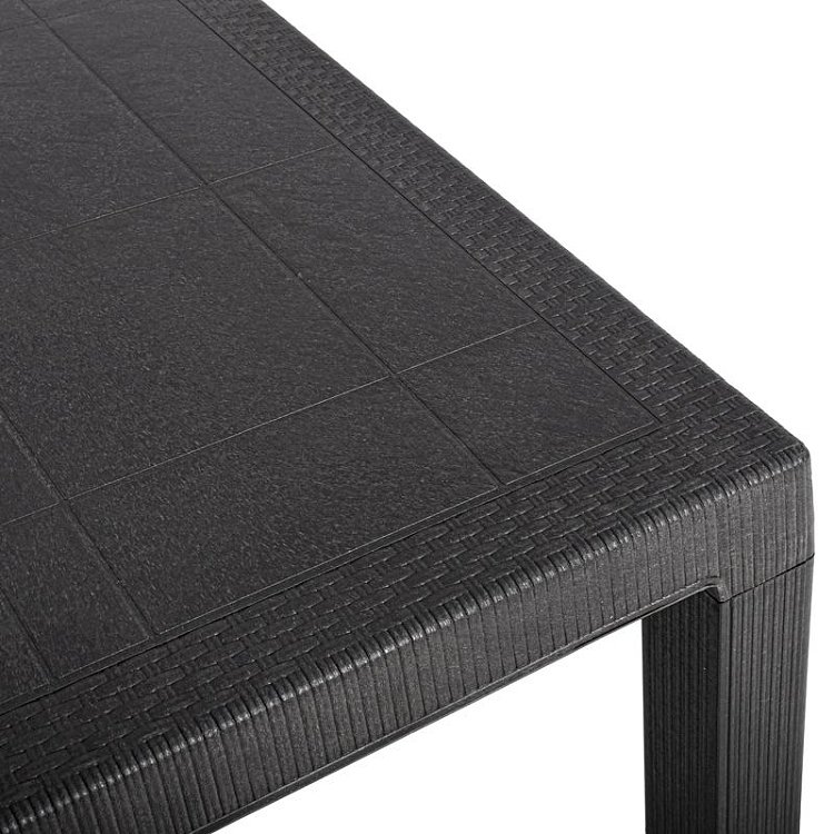 ΤΡΑΠΕΖΙ ΕΞΟΧΗΣ Fylliana Baltic ΚΑΦΕ ΧΡΩΜΑ 120x70x75εκ 875-225-065