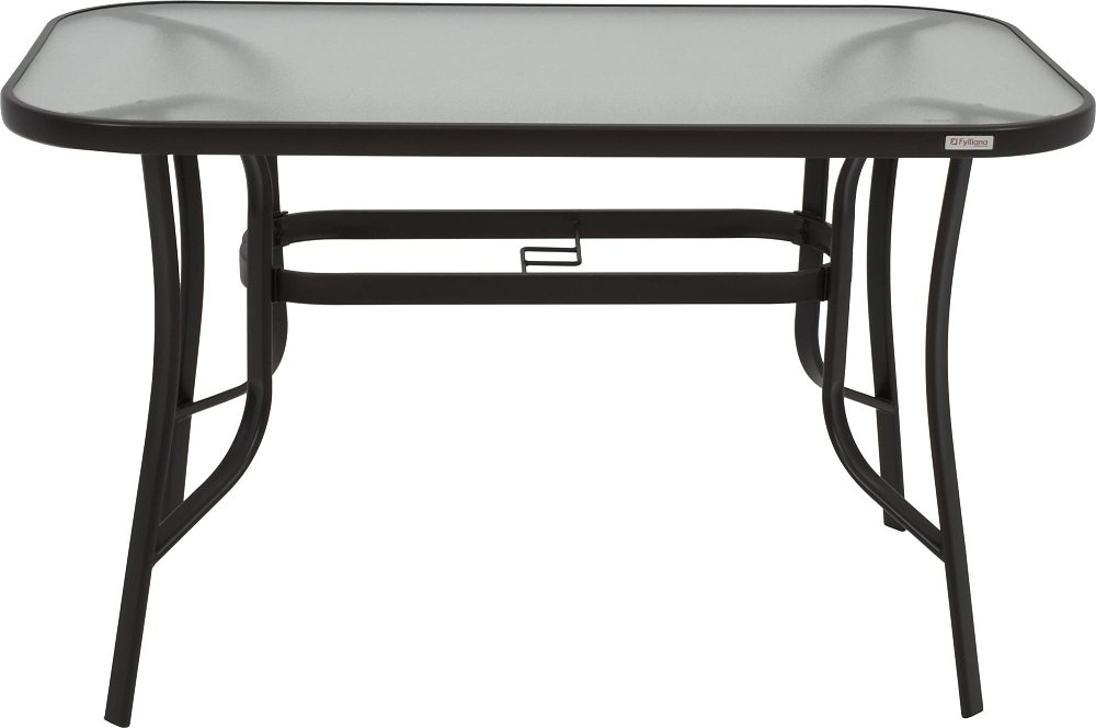 ΤΡΑΠΕΖΙ ΕΞΟΧΗΣ Fylliana STEEL ΚΑΦΕ 150x90x70εκ g.r.d 378-00-015