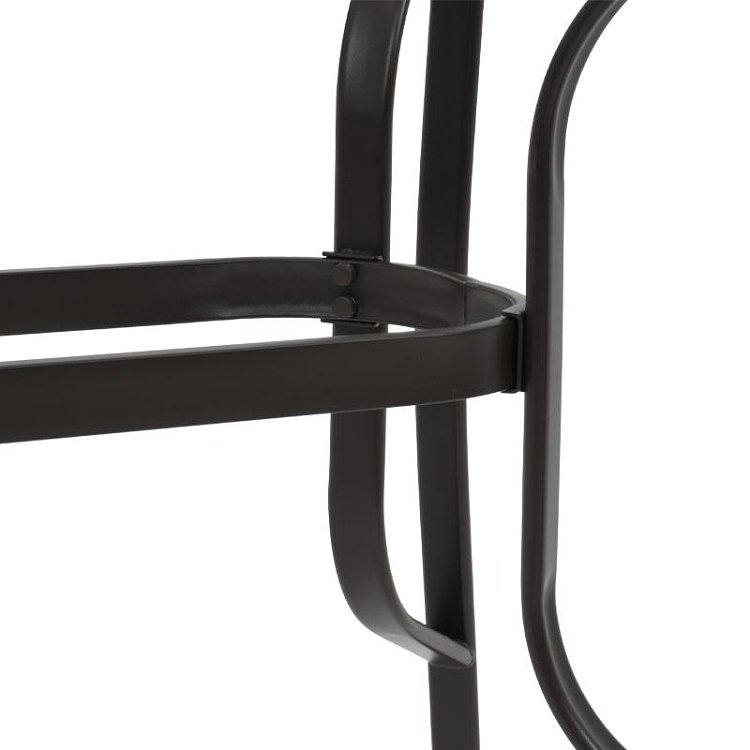 ΤΡΑΠΕΖΙ ΕΞΟΧΗΣ Fylliana STEEL ΚΑΦΕ 150x90x70εκ g.r.d 378-00-015