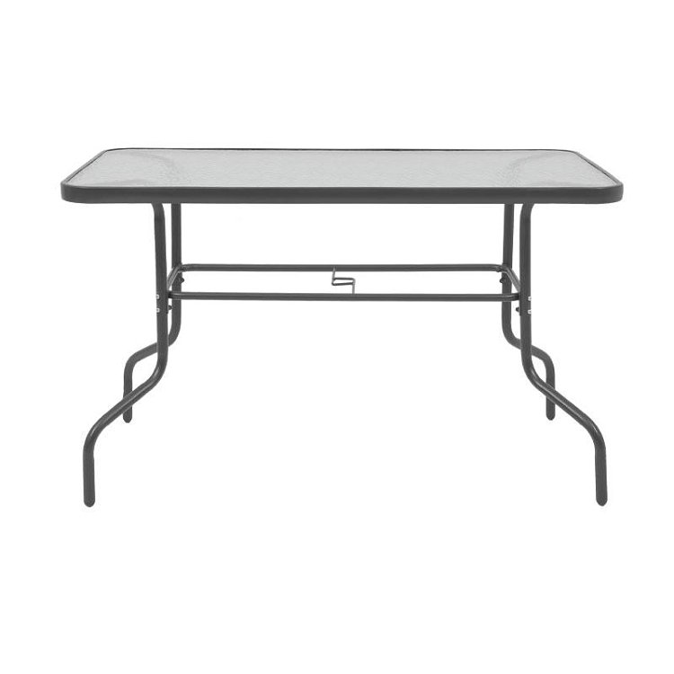 ΤΡΑΠΕΖΙ ΚΗΠΟΥ Fylliana 030 ΓΚΡΙ ΧΡΩΜΑ 140x80x70εκ 327-91-085