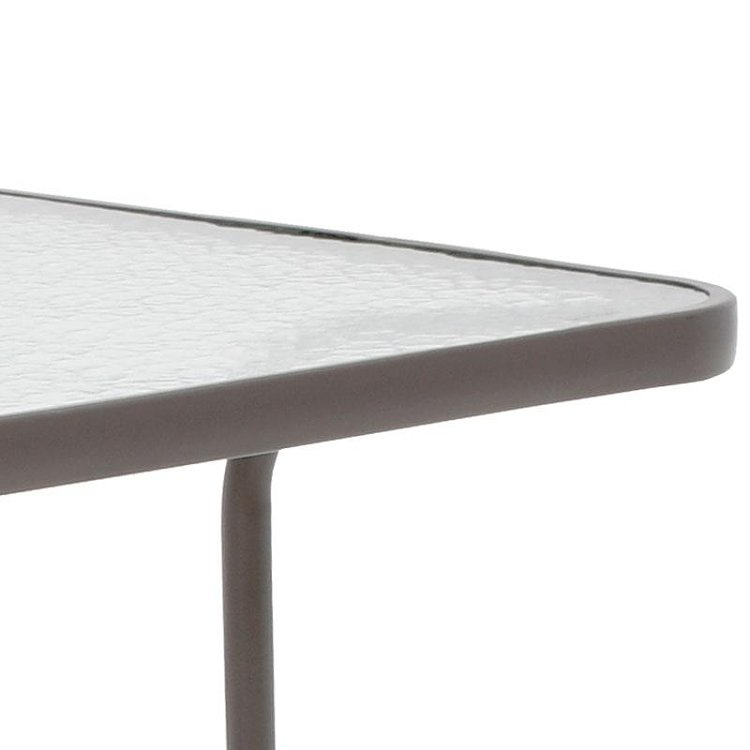 ΤΡΑΠΕΖΙ ΚΗΠΟΥ Fylliana 030 ΚΑΦΕ ΧΡΩΜΑ 140x80x70εκ 327-91-084