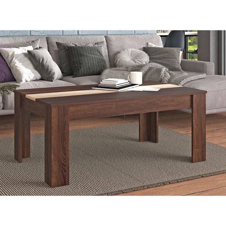 ΤΡΑΠΕΖΙ ΣΑΛΟΝΙΟΥ MARENGO SONOMA/DARK SONOMA 112x65x46εκ 11011251