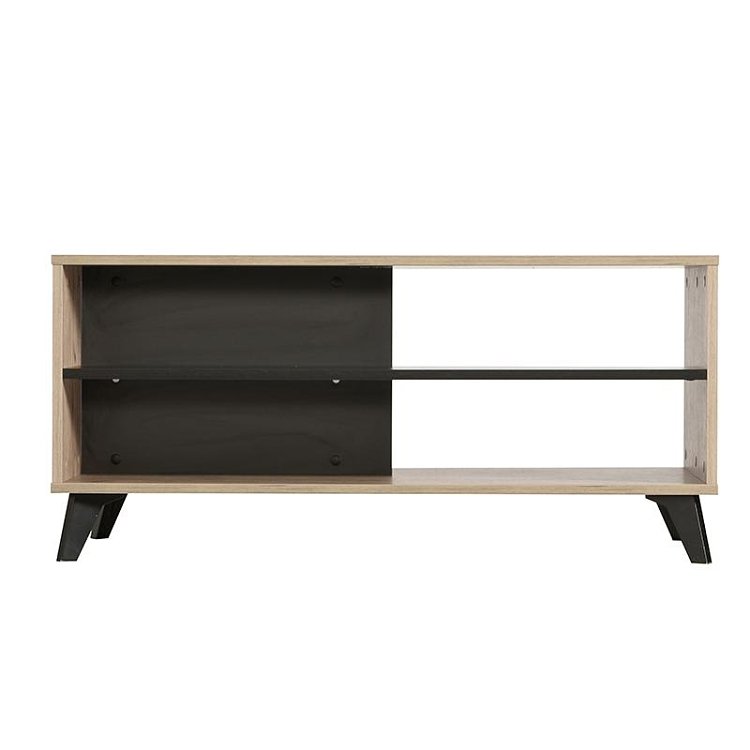 ΤΡΑΠΕΖΙ ΣΑΛΟΝΙΟΥ UMBRIA KS GREY OAK-ΜΑΥΡΟ 101x50x47εκ 11008622
