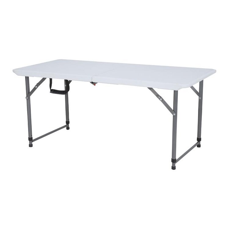 ΤΡΑΠΕΖΙ ΣΥΝΕΔΡΙΟΥ-CATERING Fylliana ΛΕΥΚΟ 122x60x54-74 ΠΤΥΣΣΟΜΕΝΟ (ΒΑΛΙΤΣΑ) 377-123-026