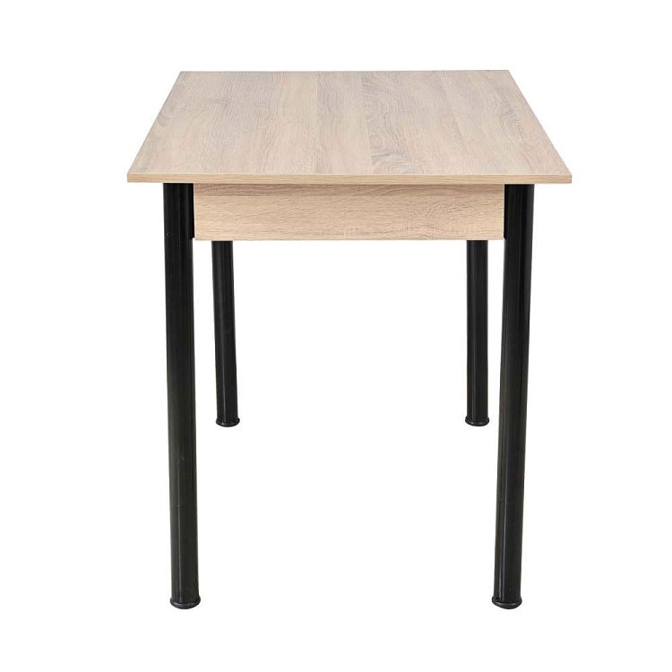 Τραπέζι τελάρο sonoma με μεταλλικό σκελετό 60x100x78 (κωδ. 577)