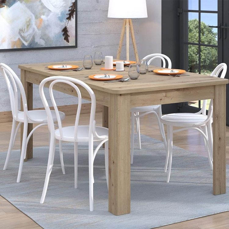 ΤΡΑΠΕΖΙ ΤΡΑΠΕΖΑΡΙΑΣ ΑΝΟΙΓΟΜΕΝΟ JERSEY ARTISAN OAK ΧΡΩΜΑ 160(200)x91,5x76,5εκ 11012247