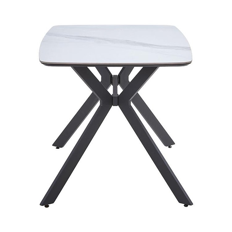 ΤΡΑΠΕΖΙ ΤΡΑΠΕΖΑΡΙΑΣ Fylliana FL202 ΛΕΥΚΟ ΧΡΩΜΑ 160x90x75εκ 635-124-002