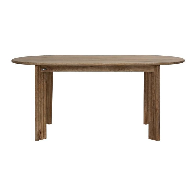 ΤΡΑΠΕΖΙ ΤΡΑΠΕΖΑΡΙΑΣ Fylliana Bhopal GOLDEN BROWN ΧΡΩΜΑ 180x90x76εκ 938-223-005