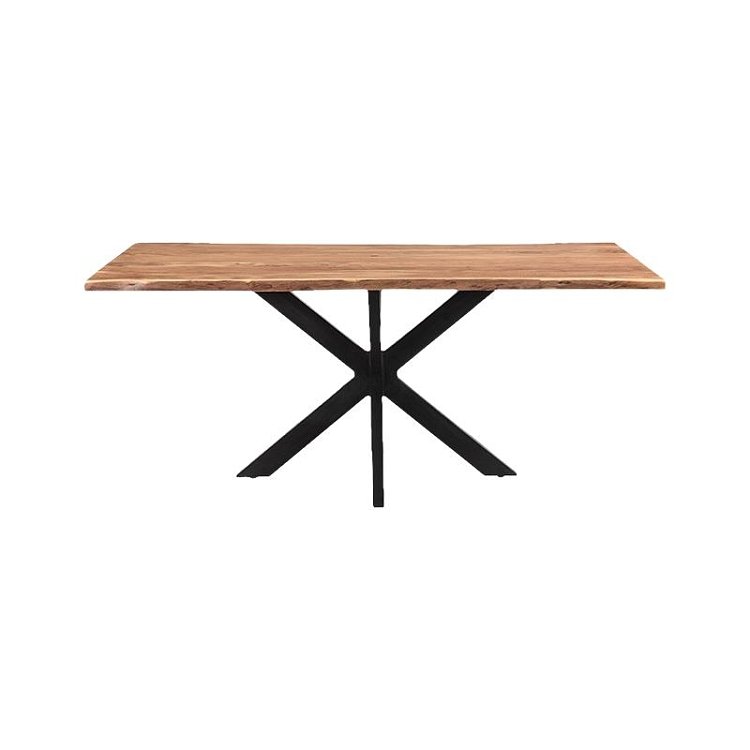 ΤΡΑΠΕΖΙ ΤΡΑΠΕΖΑΡΙΑΣ Fylliana Delhi ΦΥΣΙΚΟ ΧΡΩΜΑ 160x90x76εκ 938-124-013