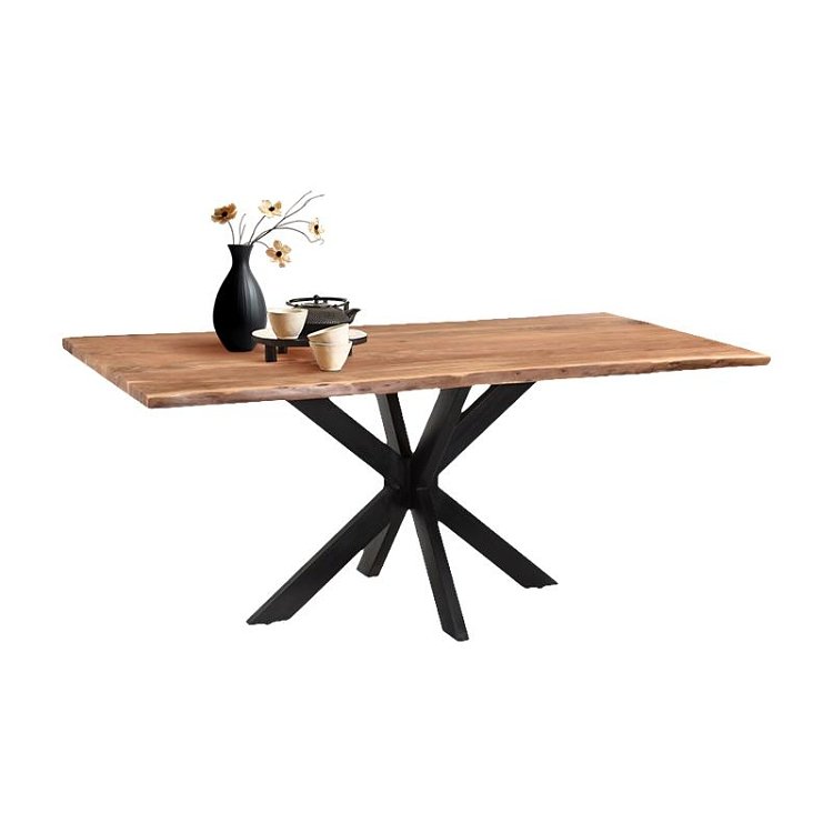 ΤΡΑΠΕΖΙ ΤΡΑΠΕΖΑΡΙΑΣ Fylliana Delhi ΦΥΣΙΚΟ ΧΡΩΜΑ 160x90x76εκ 938-124-013