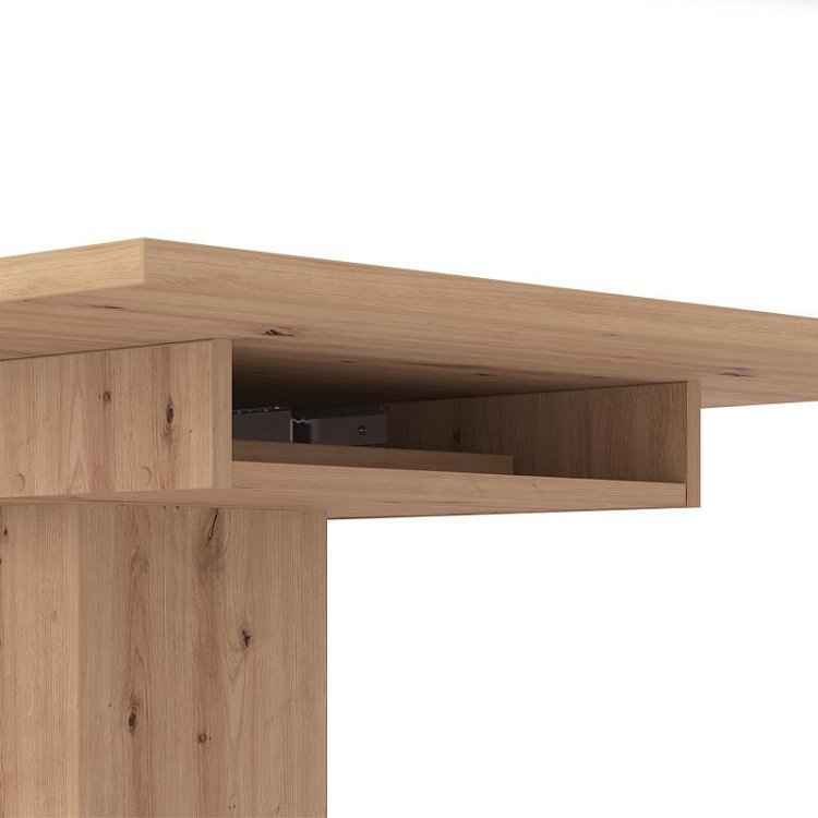 ΤΡΑΠΕΖΙ ΤΡΑΠΕΖΑΡΙΑΣ ΑΝΟΙΓΟΜΕΝΟ SABRINA ARTISAN OAK ΧΡΩΜΑ 160(200)x92x76εκ 11011204
