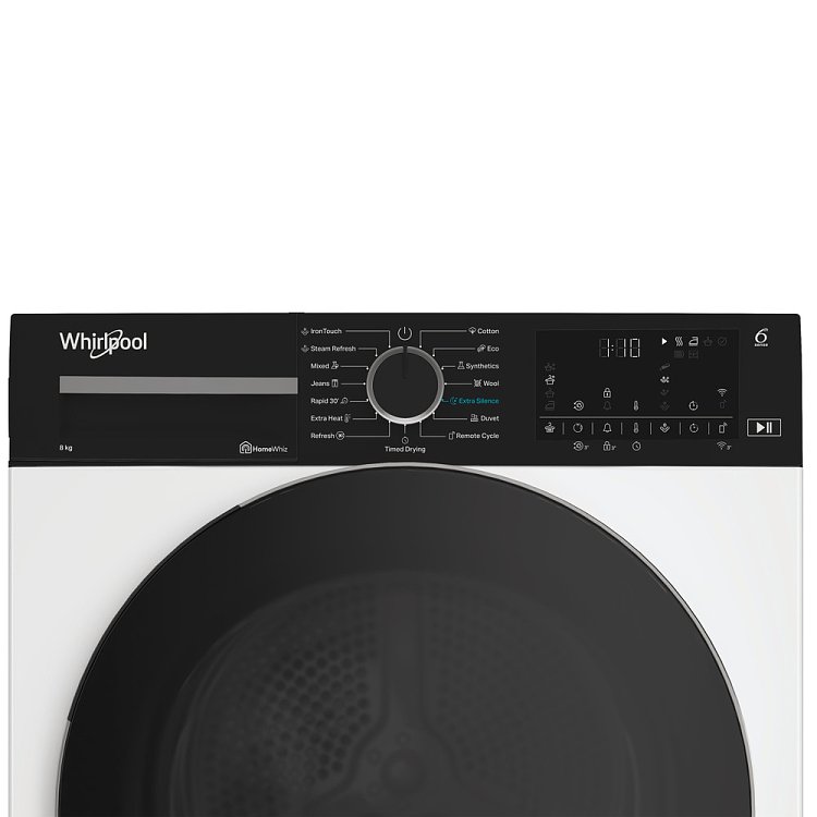 WHIRLPOOL WP C8 WBS EE Στεγνωτήριο Λευκό 8kg