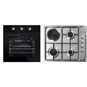 Σετ SILIFO SF6090 & SF6100 Φούρνος Υγραερίου & Μικτή Εστία 93653