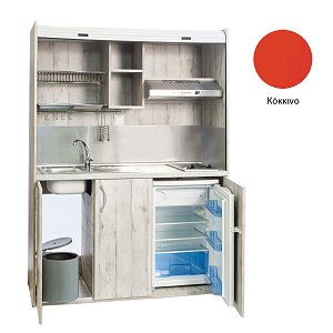 Πολυκουζινάκι Silver ΚΣ160 160x209x65 Κόκκινο
