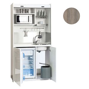 Πολυκουζινάκι Silver Office 105 105x209x65 Δρυς Μπεζ