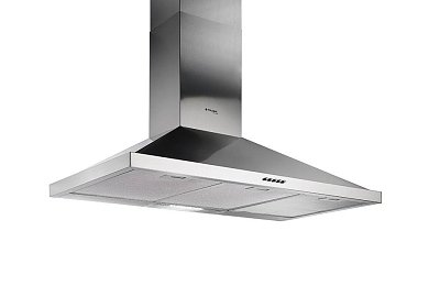 PYRAMIS ECOLINE Απορροφητήρας Καμινάδα 90cm Inox 065030901