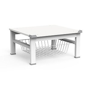 Βάση με Συρτάρι Meliconi Space Basket 070-0593 Λευκή