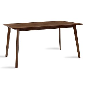 Τραπέζι Benson pakoworld MDF σε καρυδί απόχρωση 150x90x75εκ 097-000005