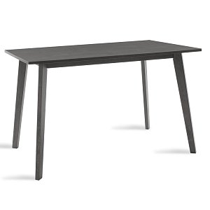 Τραπέζι Benson pakoworld MDF σε rustic grey απόχρωση 120x75x75εκ 097-000004