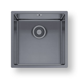 Νεροχύτης Astris Colora (40x40) 1B Gun Metal 101055201