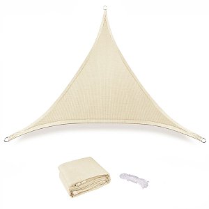 Πανί Σκίασης Grasher Τρίγωνο 5x5x5 180g/m2 Εκρού 103440