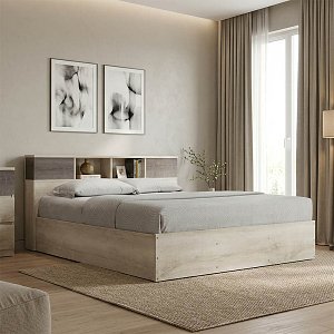 Κρεβάτι OLYMPUS pakoworld χρώμα castillo-toro 160x200εκ 123-000009