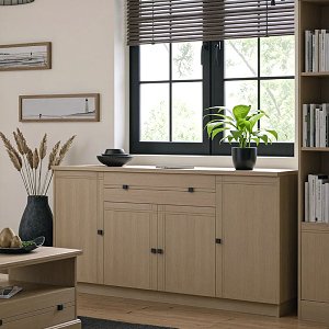 Μπουφές Libby pakoworld oak 160x39.5x83εκ 123-000165