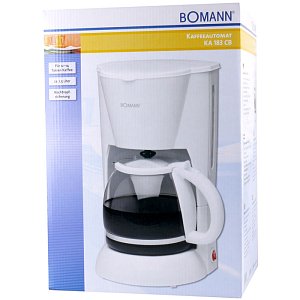 Bomann KA 183 CB Καφετιέρα Φίλτρου Λευκή 138-0224