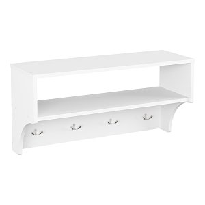 Κρεμάστρα Crosta pakoworld σε λευκή απόχρωση 80x28x40εκ 184-000126