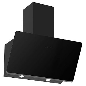 DAVOLINE SHAPE 090 BL Απορροφητήρας Καμινάδα 90cm Μαύρο 801003405