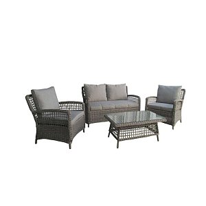 Σαλόνι Κήπου σετ 4τμχ wicker-rattan Sydney 200-02-014