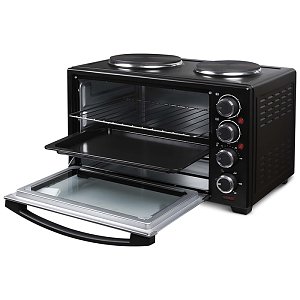 LIFE KOUZINAKI 382 Ηλεκτρικό Φουρνάκι με 2 Εστίες 38lt 3200W 221-0162